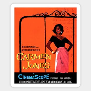 Carmen Jones (1954) Sticker